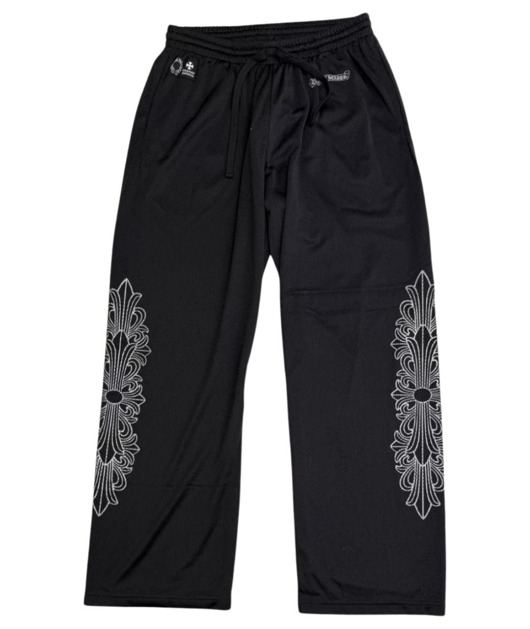 CHROME HEARTS Черные повседневные брюки, фото 1