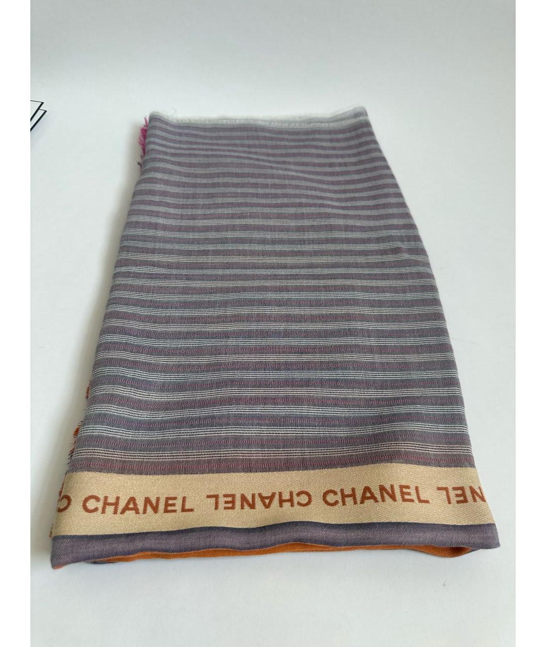 CHANEL Мульти хлопковый платок, фото 9