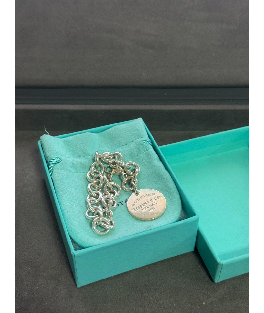 TIFFANY&CO Серебряный серебряный браслет, фото 5