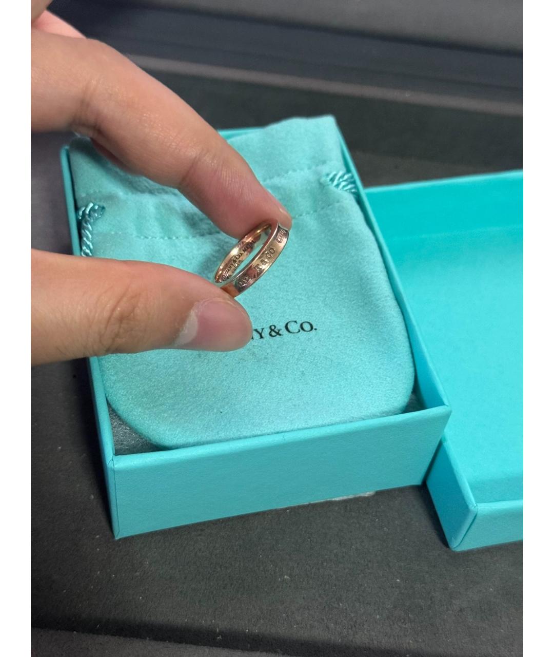 TIFFANY&CO Розовое кольцо из розового золота, фото 2