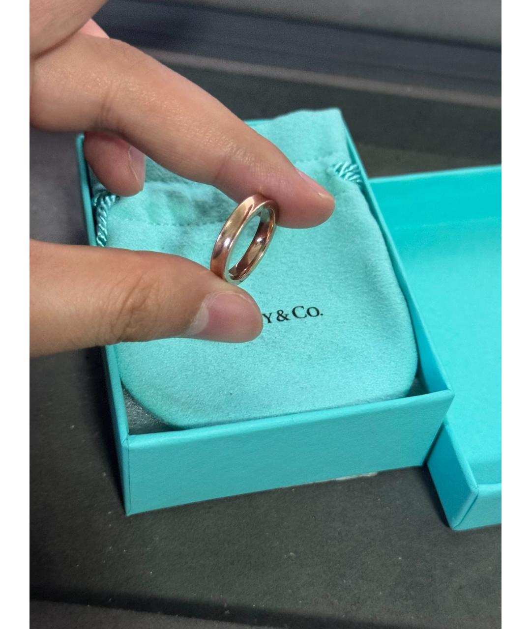 TIFFANY&CO Розовое кольцо из розового золота, фото 5