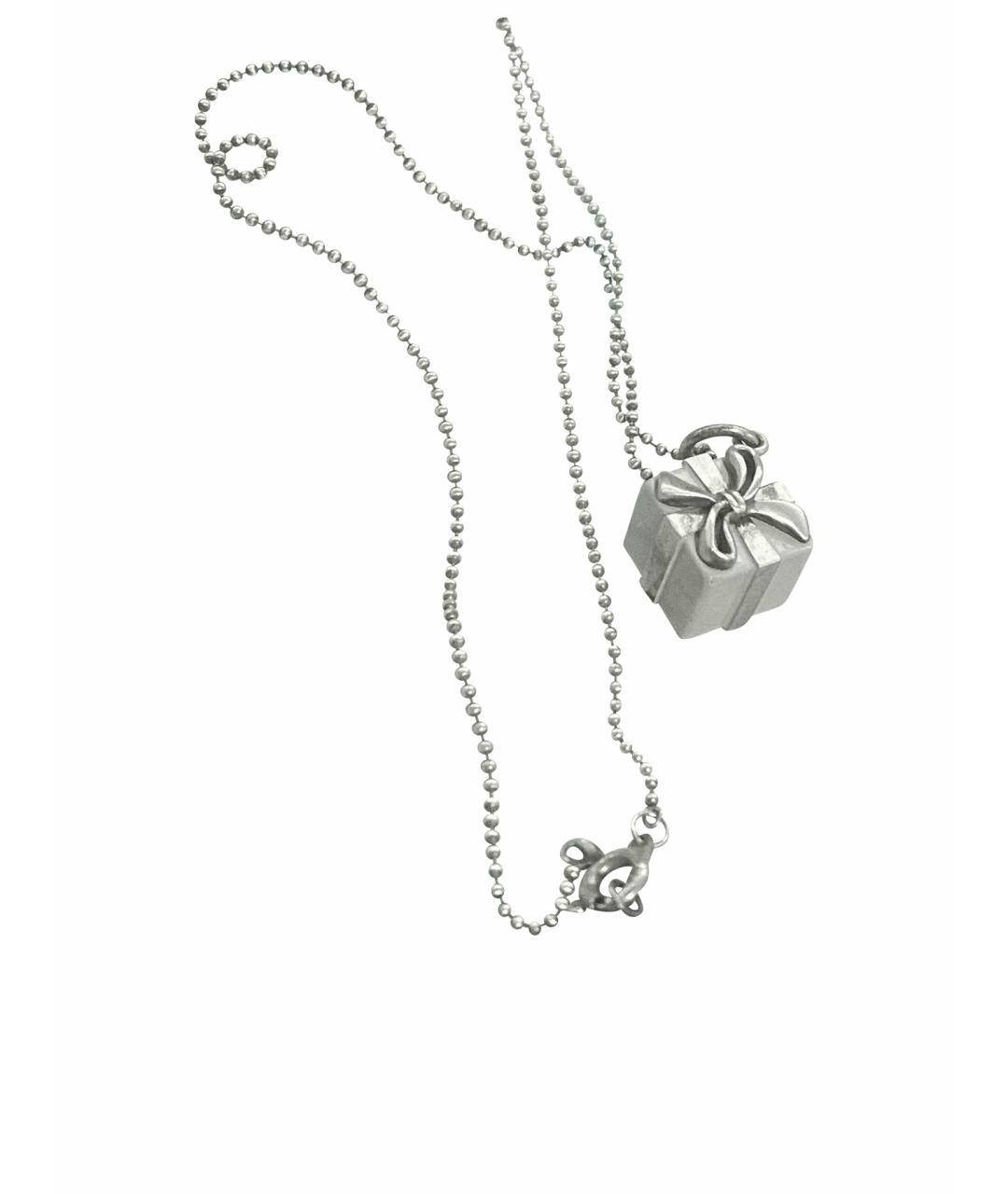 TIFFANY&CO Синяя серебряная цепочка, фото 1