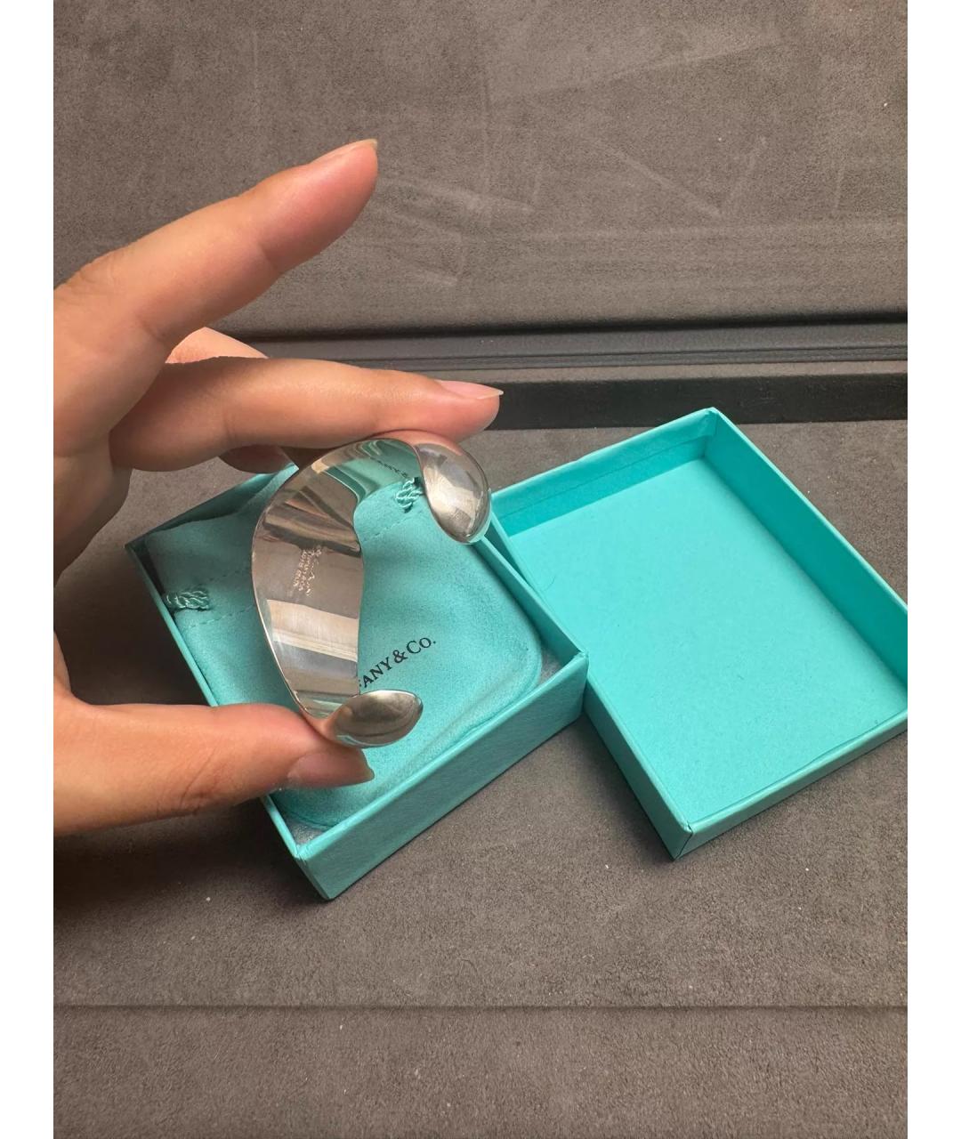 TIFFANY&CO Серебряный серебряный браслет, фото 4