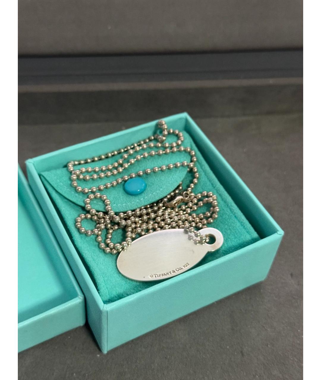 TIFFANY&CO Серебряная серебряная подвеска, фото 2