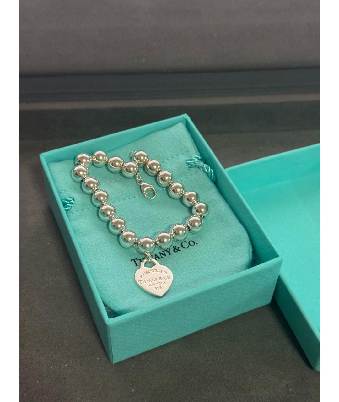 TIFFANY&CO Серебряный серебряный браслет, фото 9