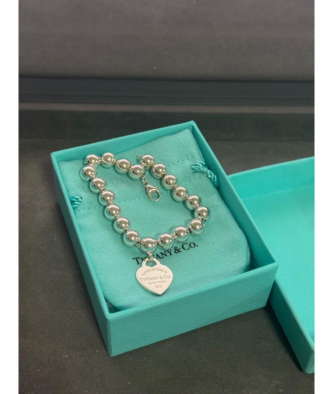 TIFFANY&CO Серебряный серебряный браслет, фото 2