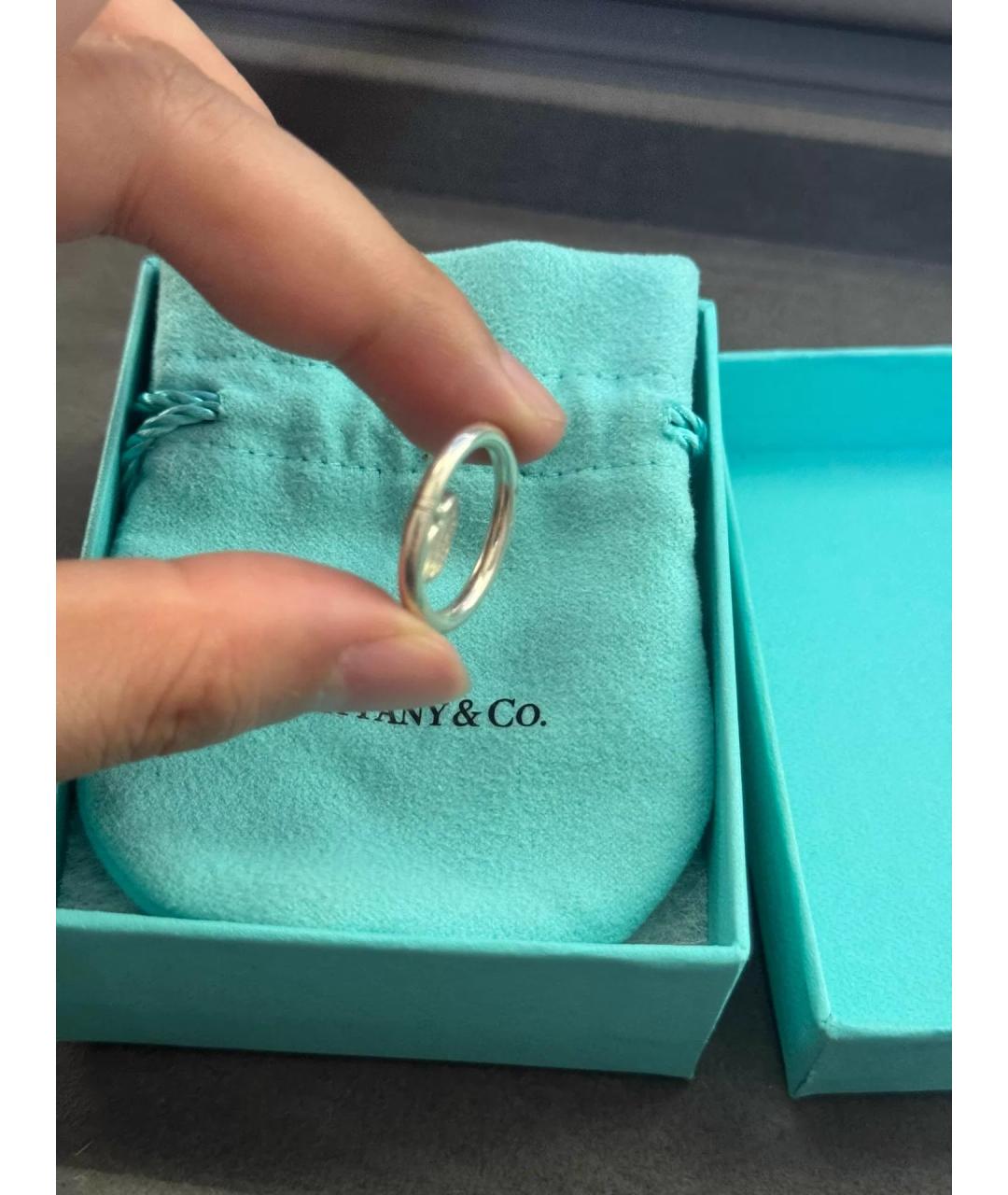 TIFFANY&CO Серебряное серебряное кольцо, фото 4