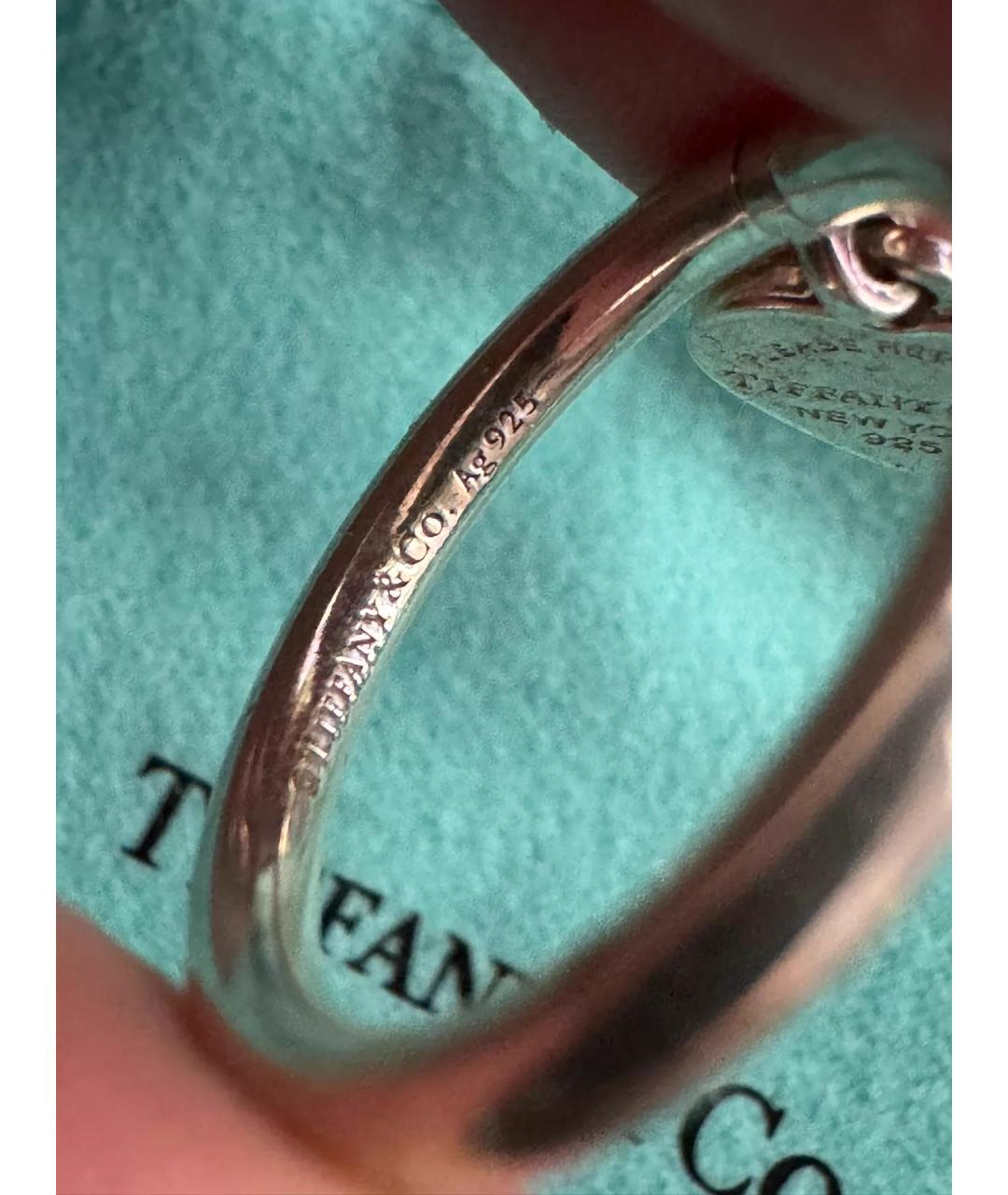 TIFFANY&CO Серебряное серебряное кольцо, фото 7