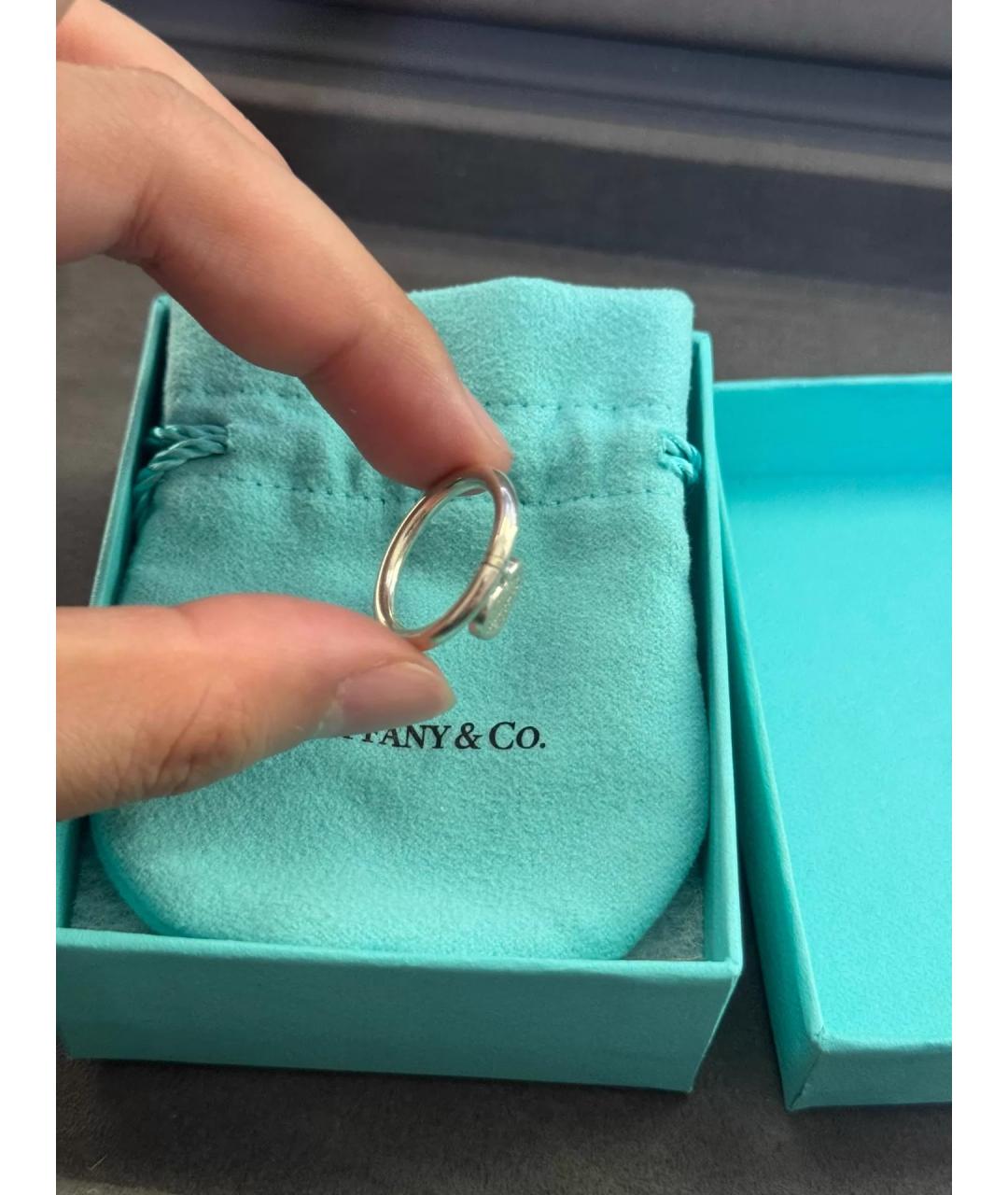 TIFFANY&CO Серебряное серебряное кольцо, фото 3