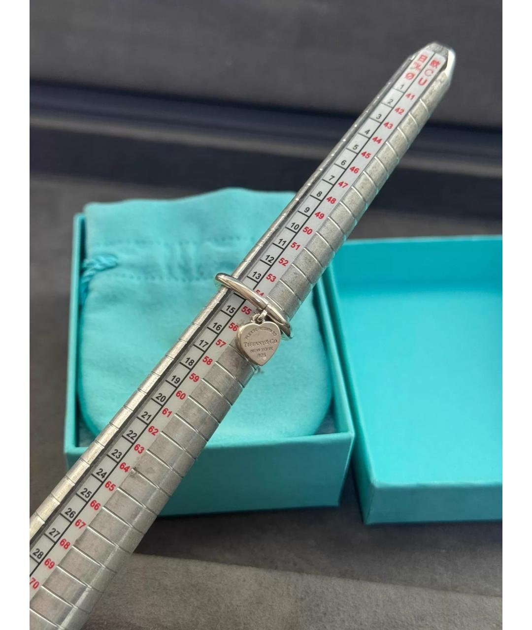 TIFFANY&CO Серебряное серебряное кольцо, фото 9