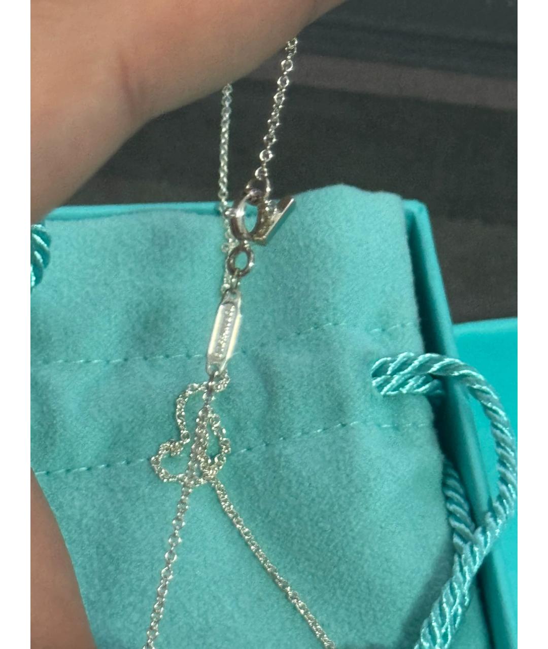 TIFFANY&CO Серебряное серебряное колье, фото 4