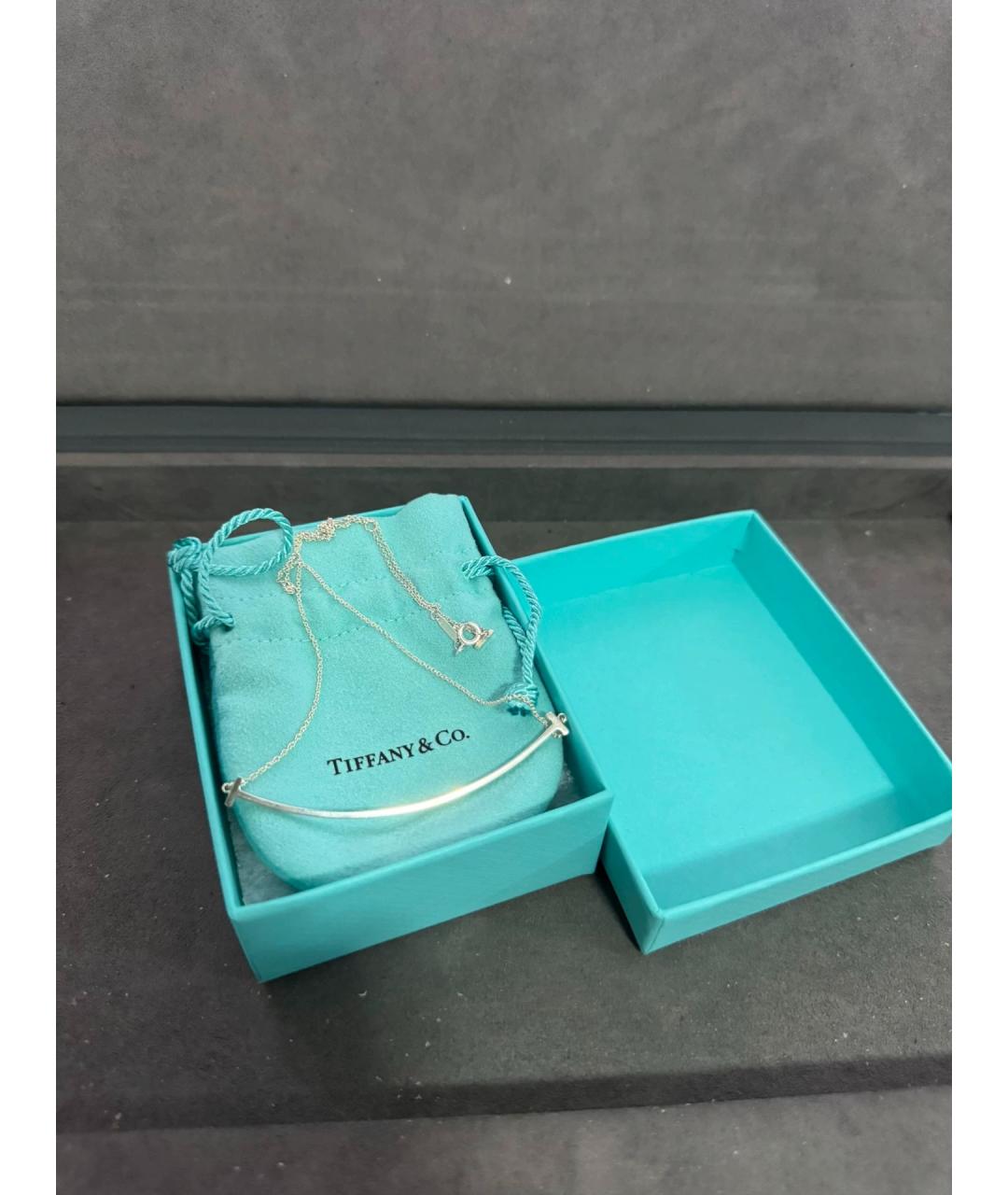 TIFFANY&CO Серебряное серебряное колье, фото 2