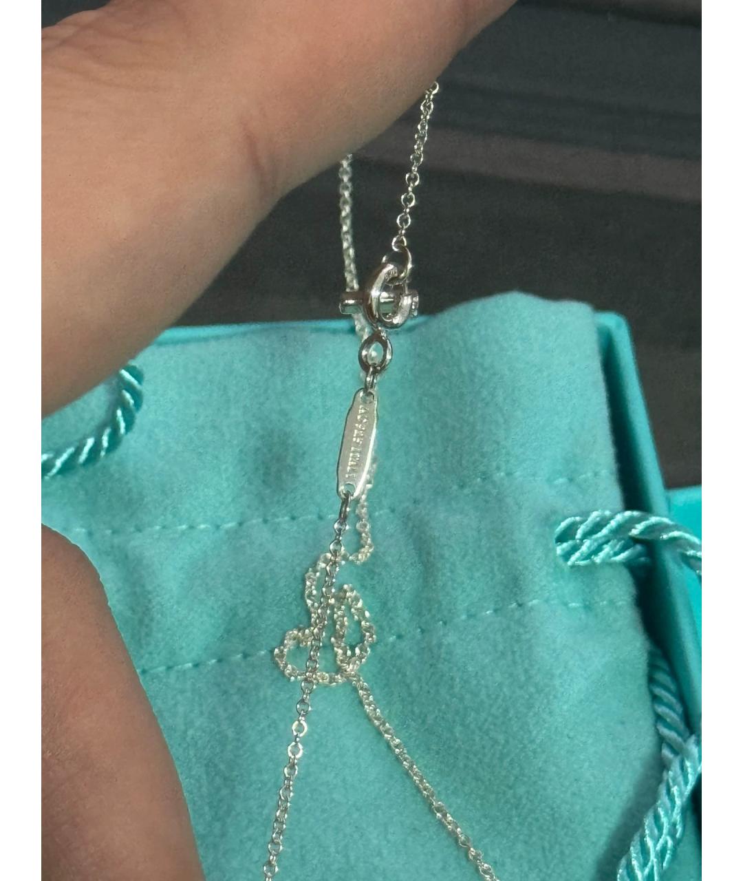 TIFFANY&CO Серебряное серебряное колье, фото 5