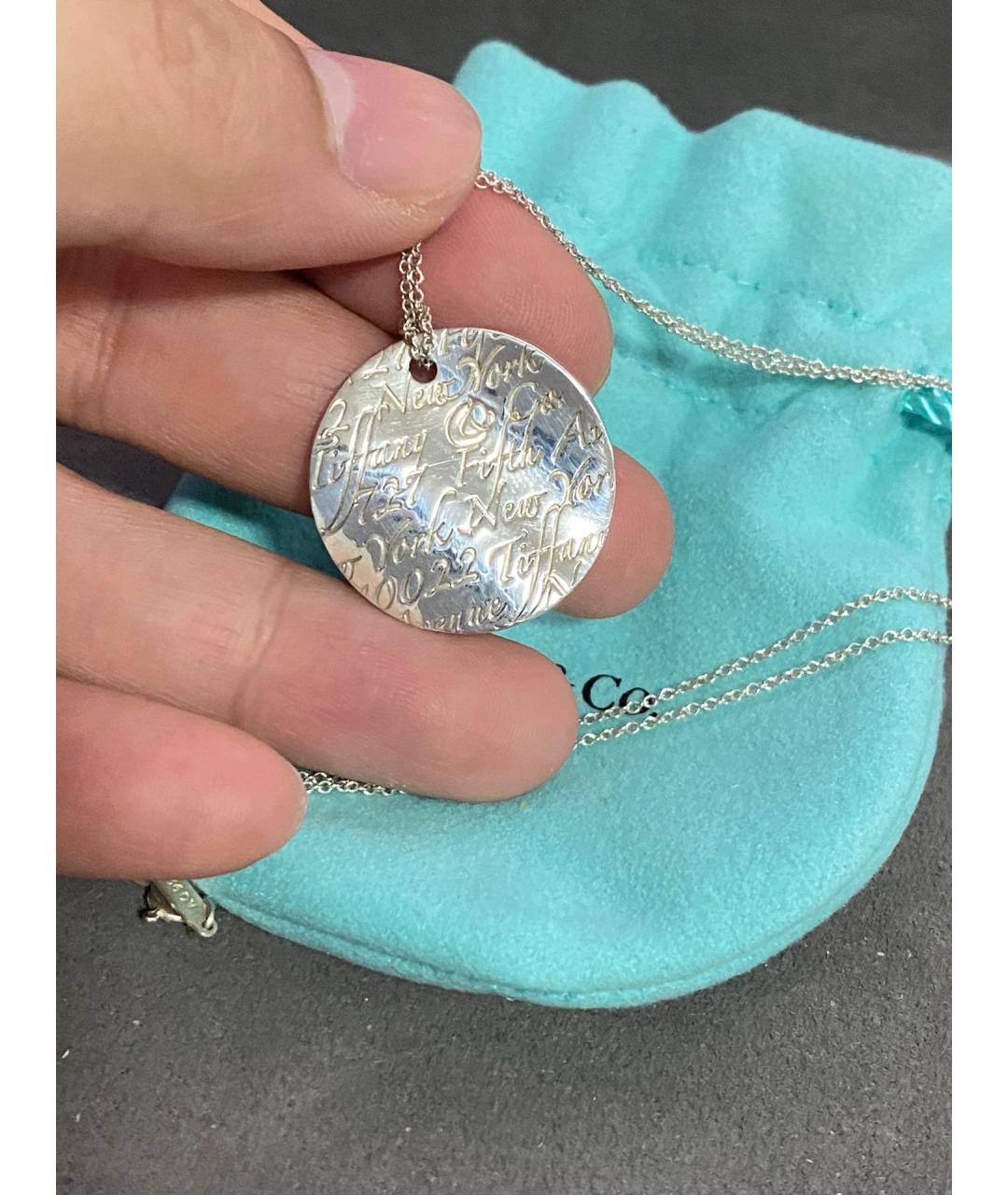 TIFFANY&CO Серебряная серебряная подвеска, фото 2