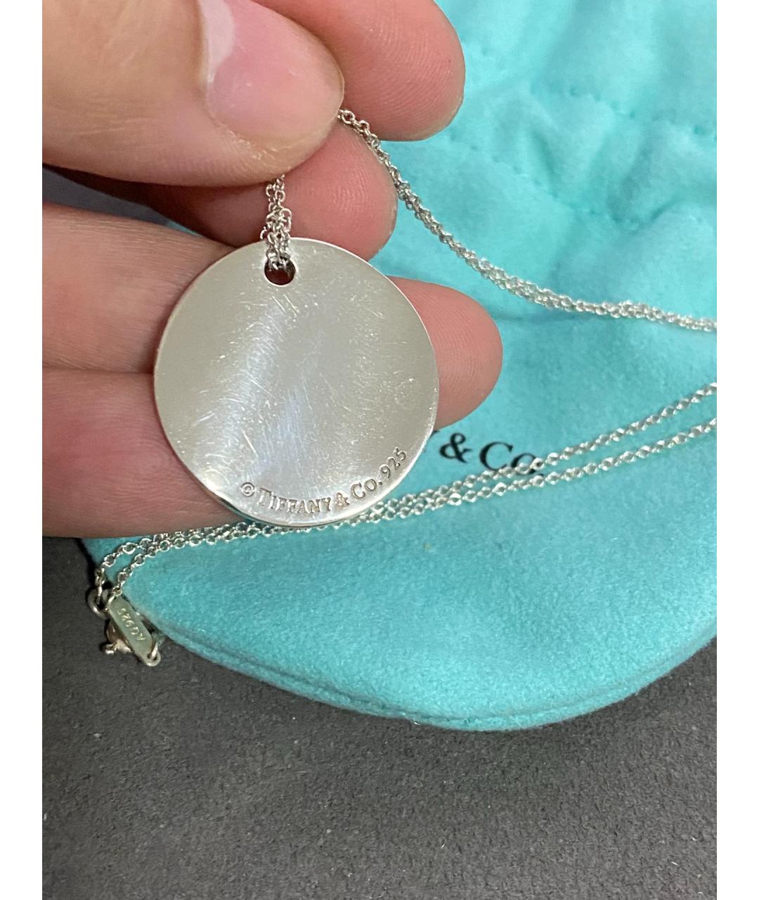 TIFFANY&CO Серебряная серебряная подвеска, фото 4