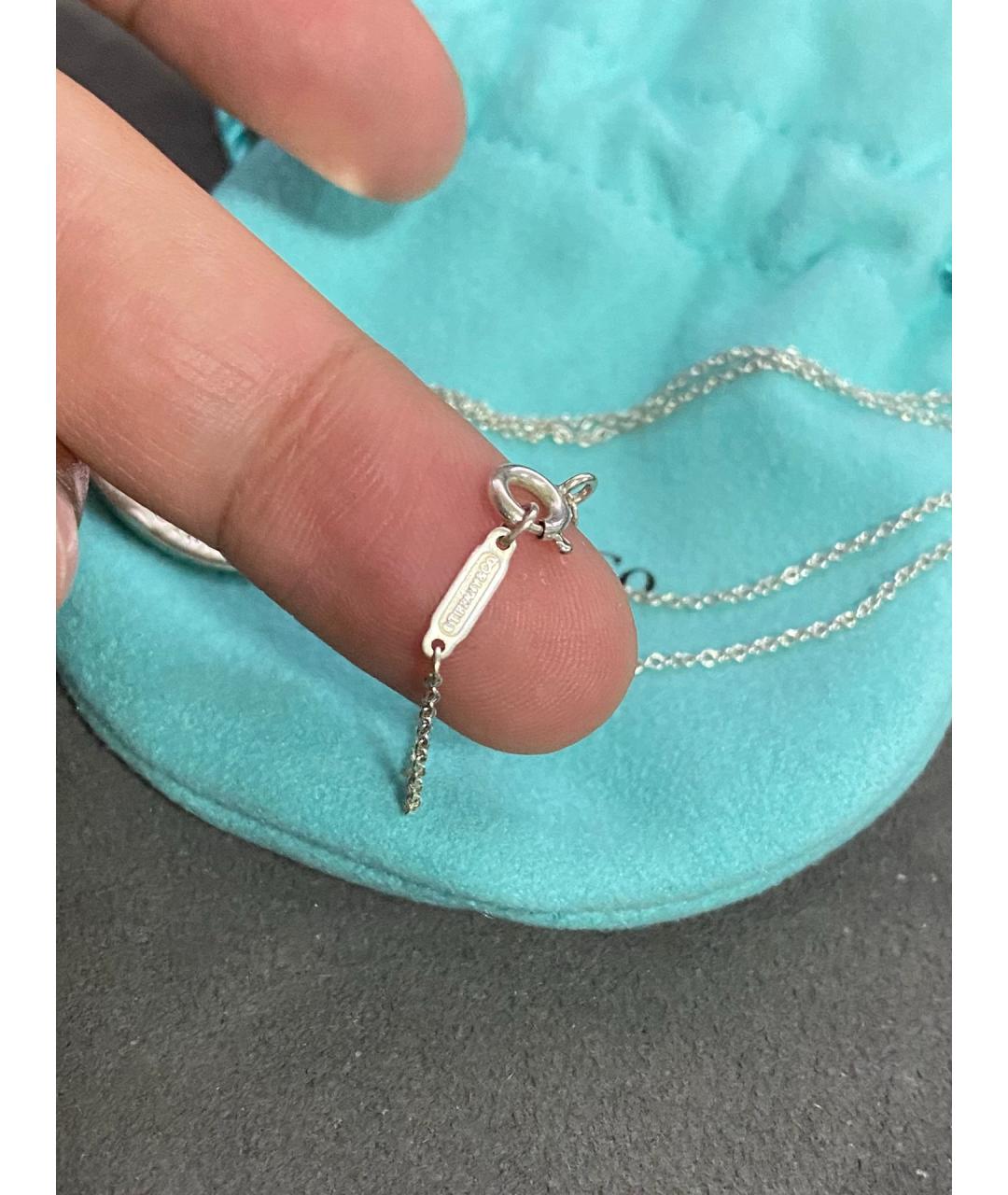 TIFFANY&CO Серебряная серебряная подвеска, фото 5