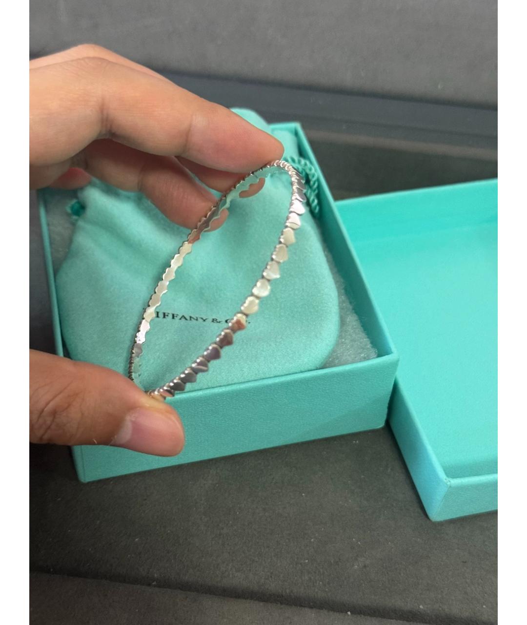 TIFFANY&CO Серебряный серебряный браслет, фото 8
