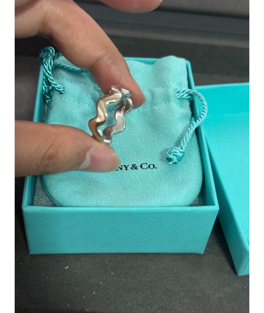 TIFFANY&CO Серебряное серебряное кольцо, фото 4