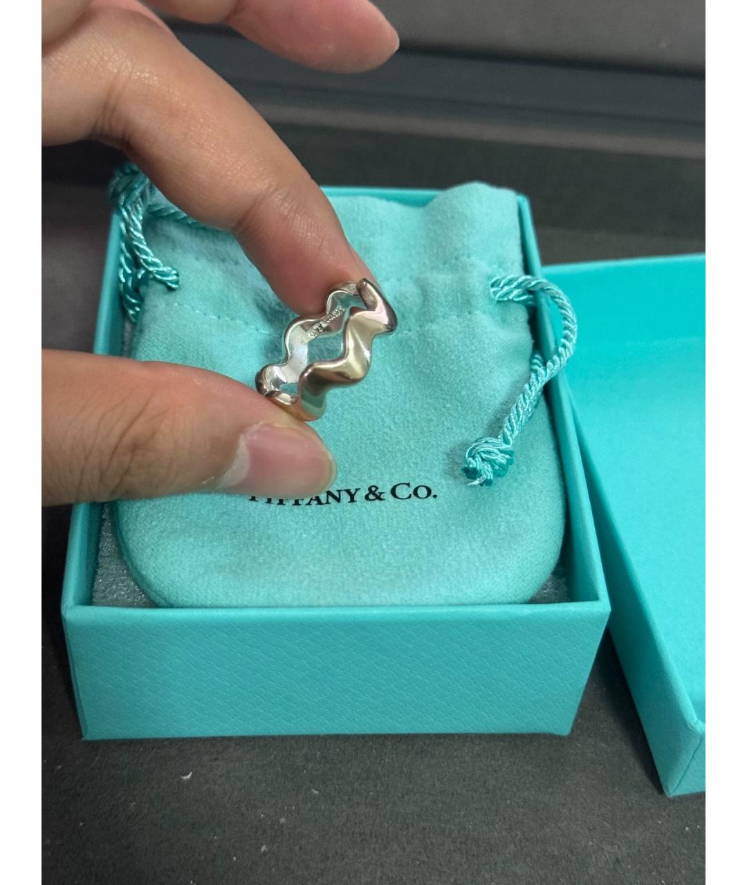 TIFFANY&CO Серебряное серебряное кольцо, фото 3