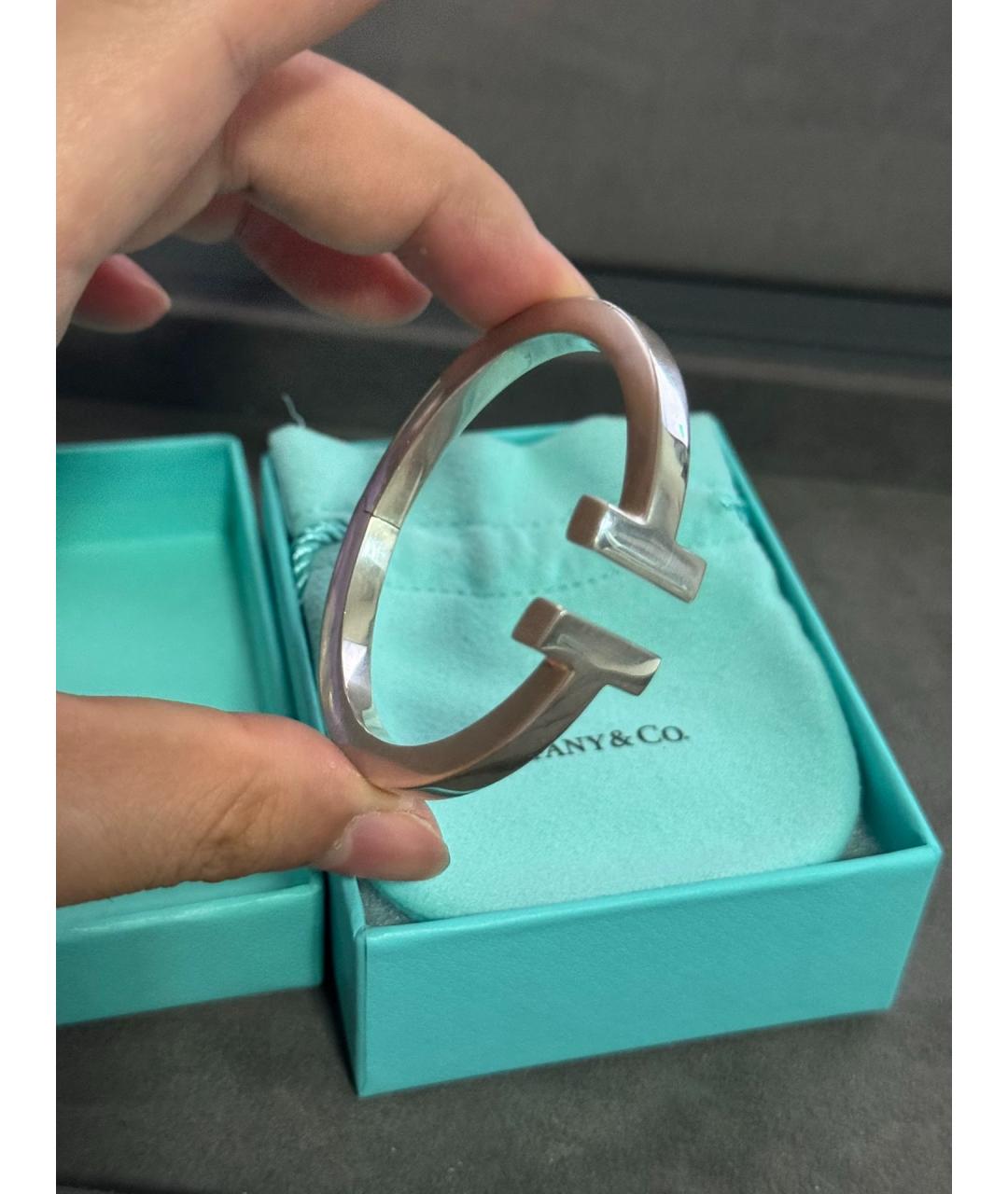 TIFFANY&CO Серебряный серебряный браслет, фото 2