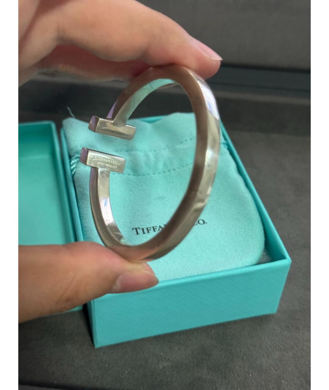 TIFFANY&CO Серебряный серебряный браслет, фото 4
