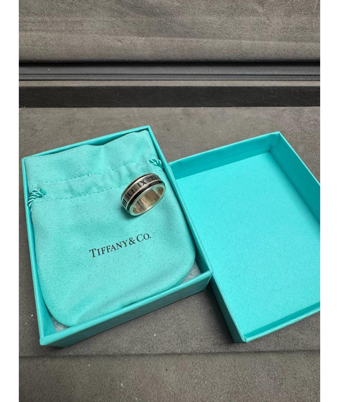 TIFFANY&CO Серебряное металлическое кольцо, фото 10