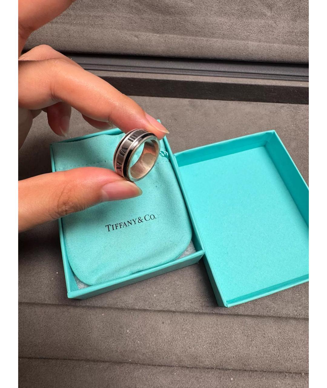 TIFFANY&CO Серебряное металлическое кольцо, фото 6