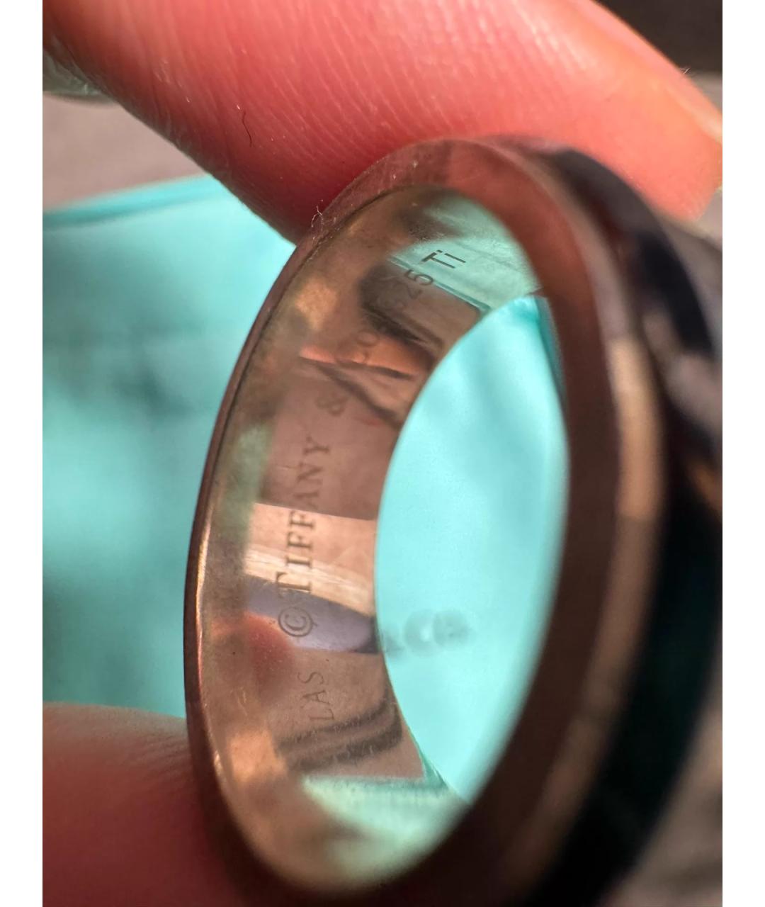 TIFFANY&CO Серебряное металлическое кольцо, фото 7