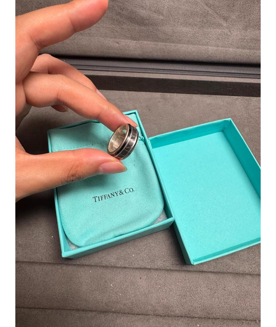 TIFFANY&CO Серебряное металлическое кольцо, фото 3