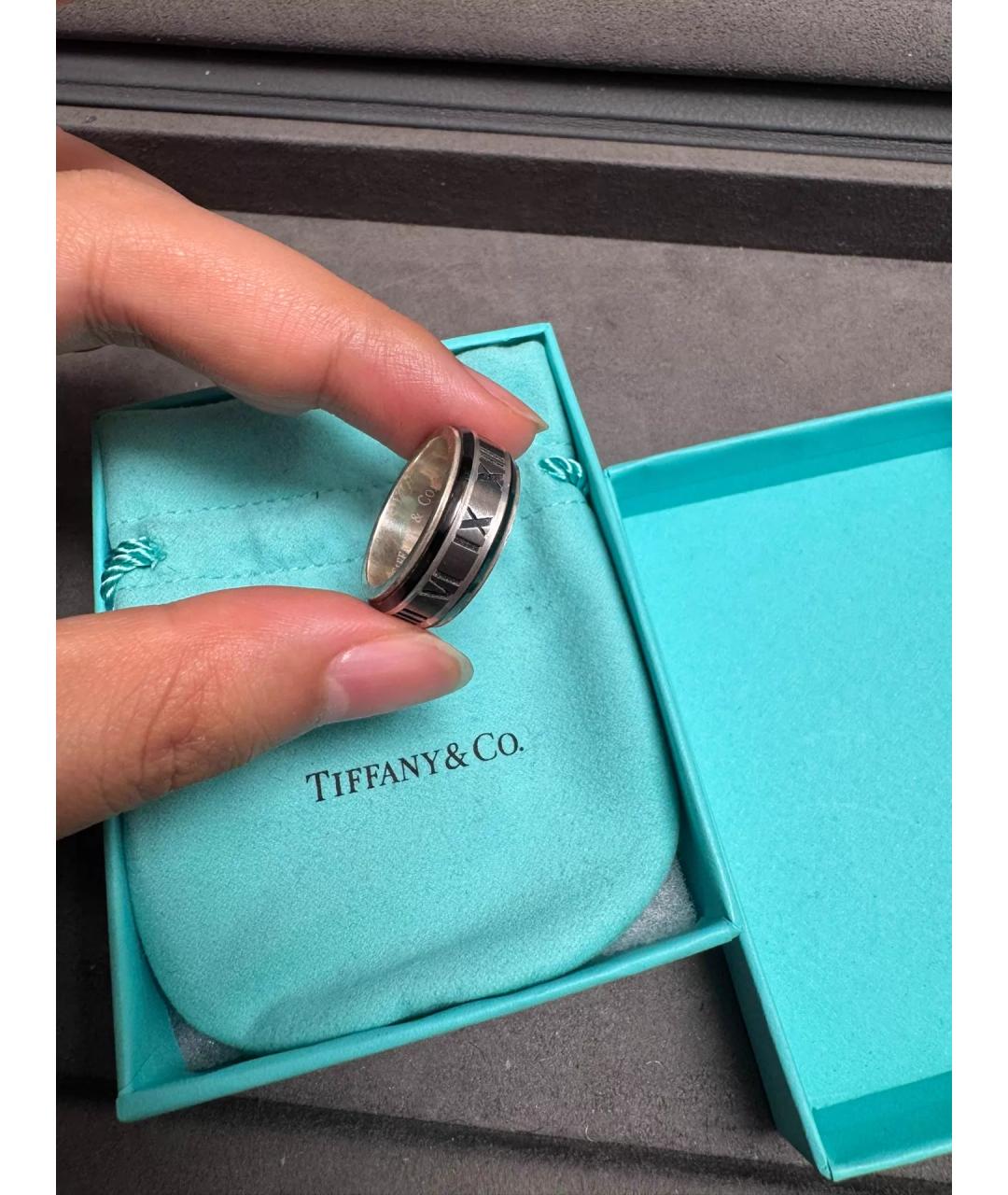 TIFFANY&CO Серебряное металлическое кольцо, фото 8