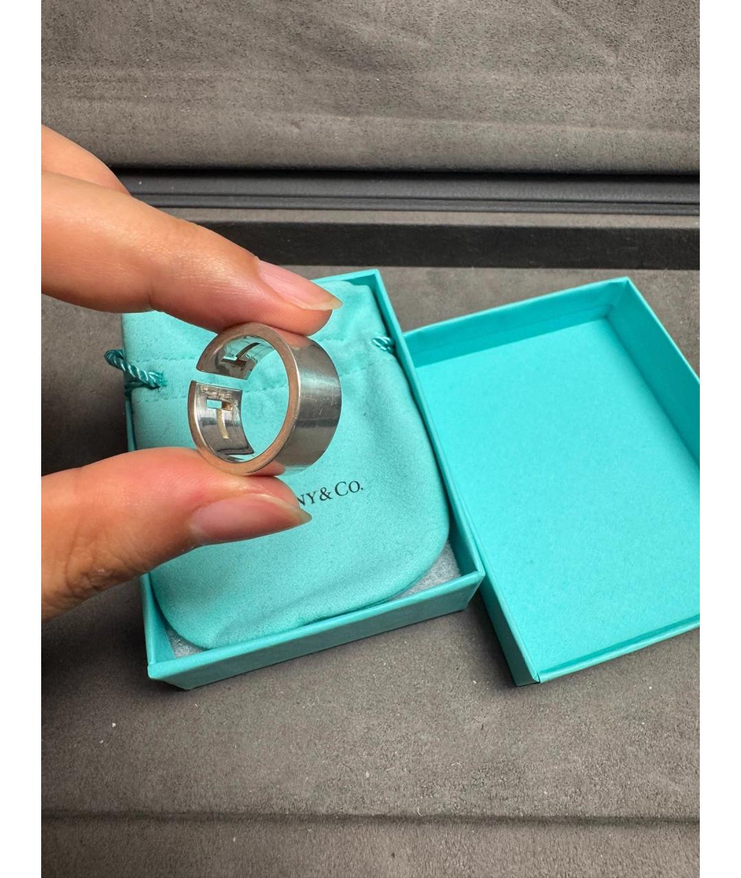 TIFFANY&CO Серебряное серебряное кольцо, фото 6