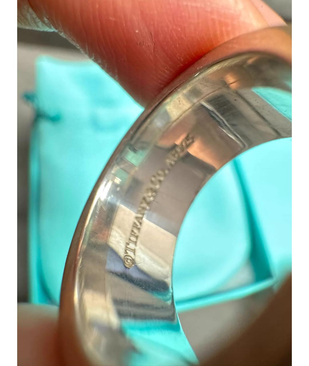 TIFFANY&CO Серебряное серебряное кольцо, фото 8