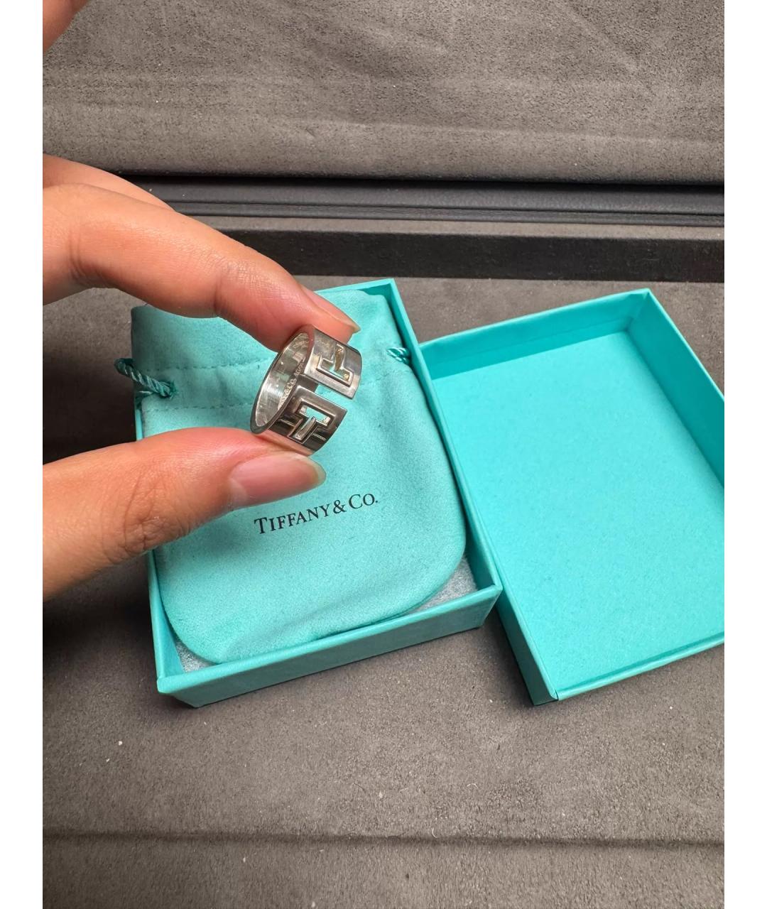 TIFFANY&CO Серебряное серебряное кольцо, фото 4