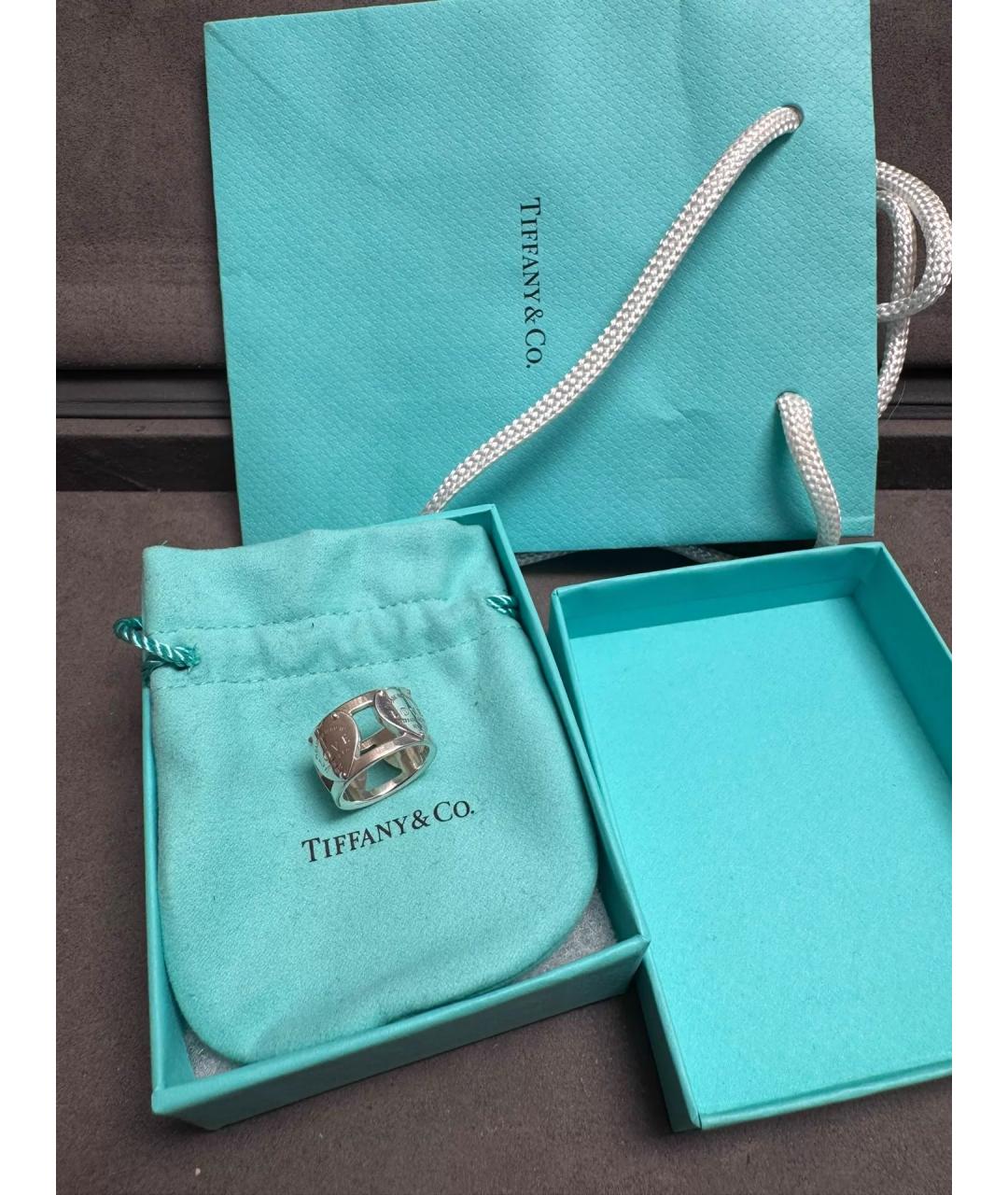TIFFANY&CO Серебряное серебряное кольцо, фото 2