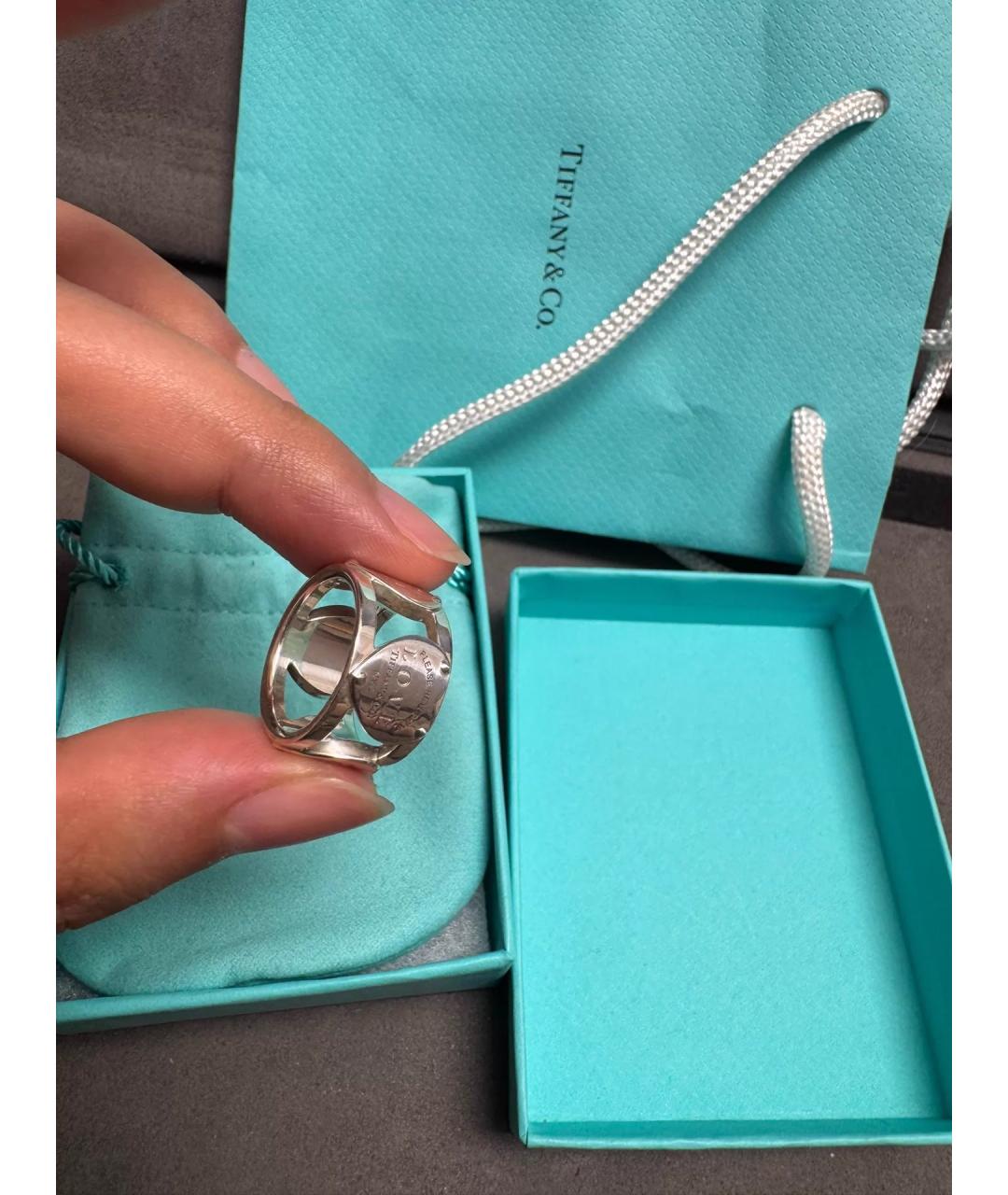 TIFFANY&CO Серебряное серебряное кольцо, фото 5