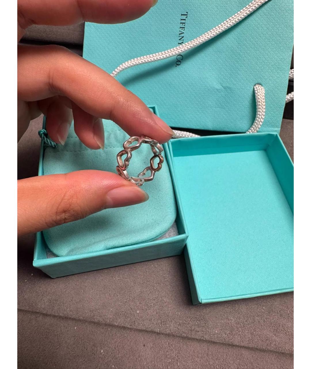 TIFFANY&CO Серебряное серебряное кольцо, фото 5
