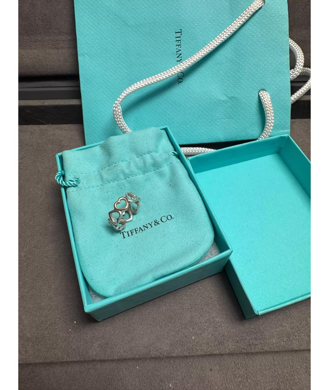 TIFFANY&CO Серебряное серебряное кольцо, фото 9