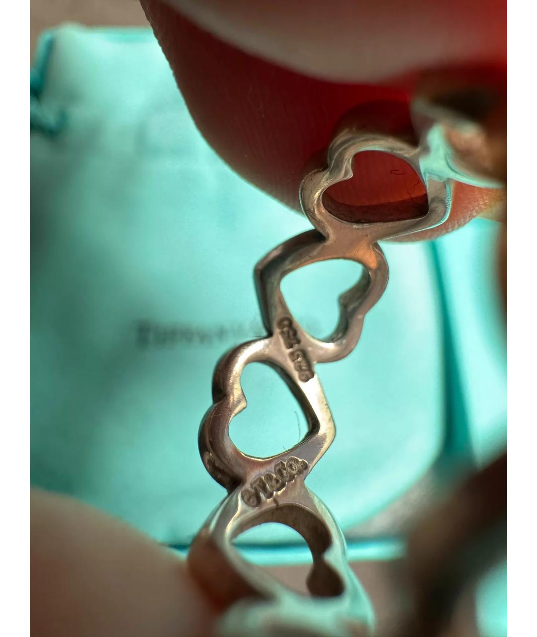 TIFFANY&CO Серебряное серебряное кольцо, фото 6