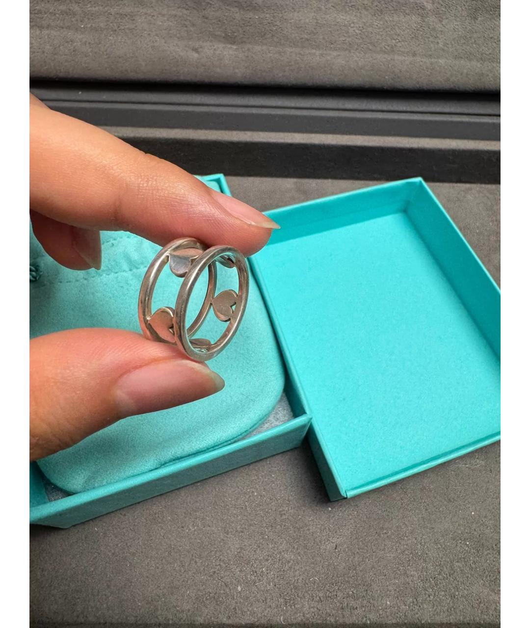 TIFFANY&CO Серебряное серебряное кольцо, фото 5