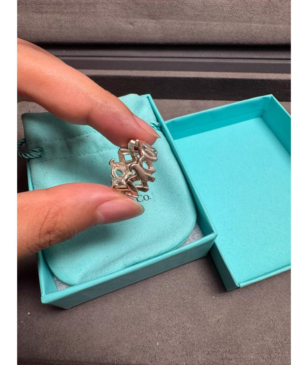 TIFFANY&CO Серебряное серебряное кольцо, фото 2
