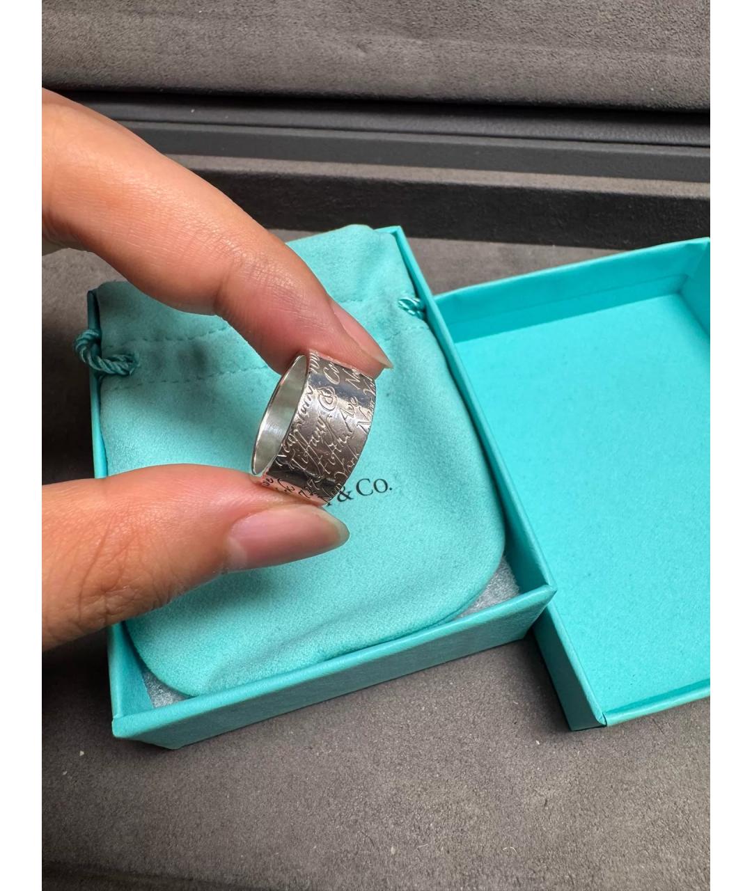 TIFFANY&CO Серебряное серебряное кольцо, фото 7