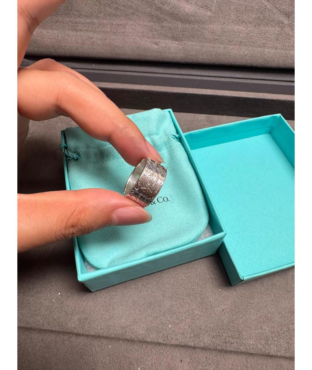 TIFFANY&CO Серебряное серебряное кольцо, фото 2