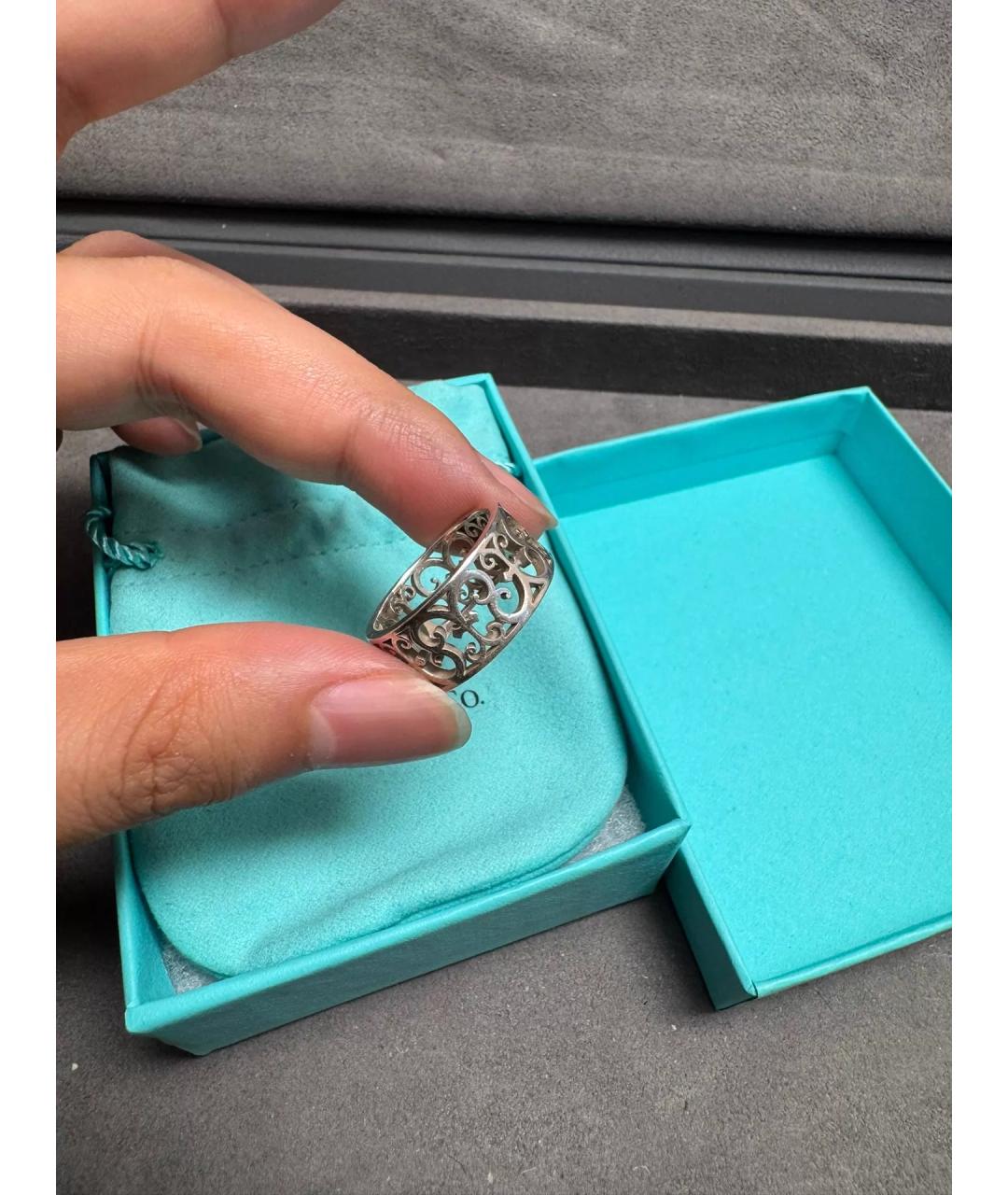 TIFFANY&CO Серебряное серебряное кольцо, фото 2