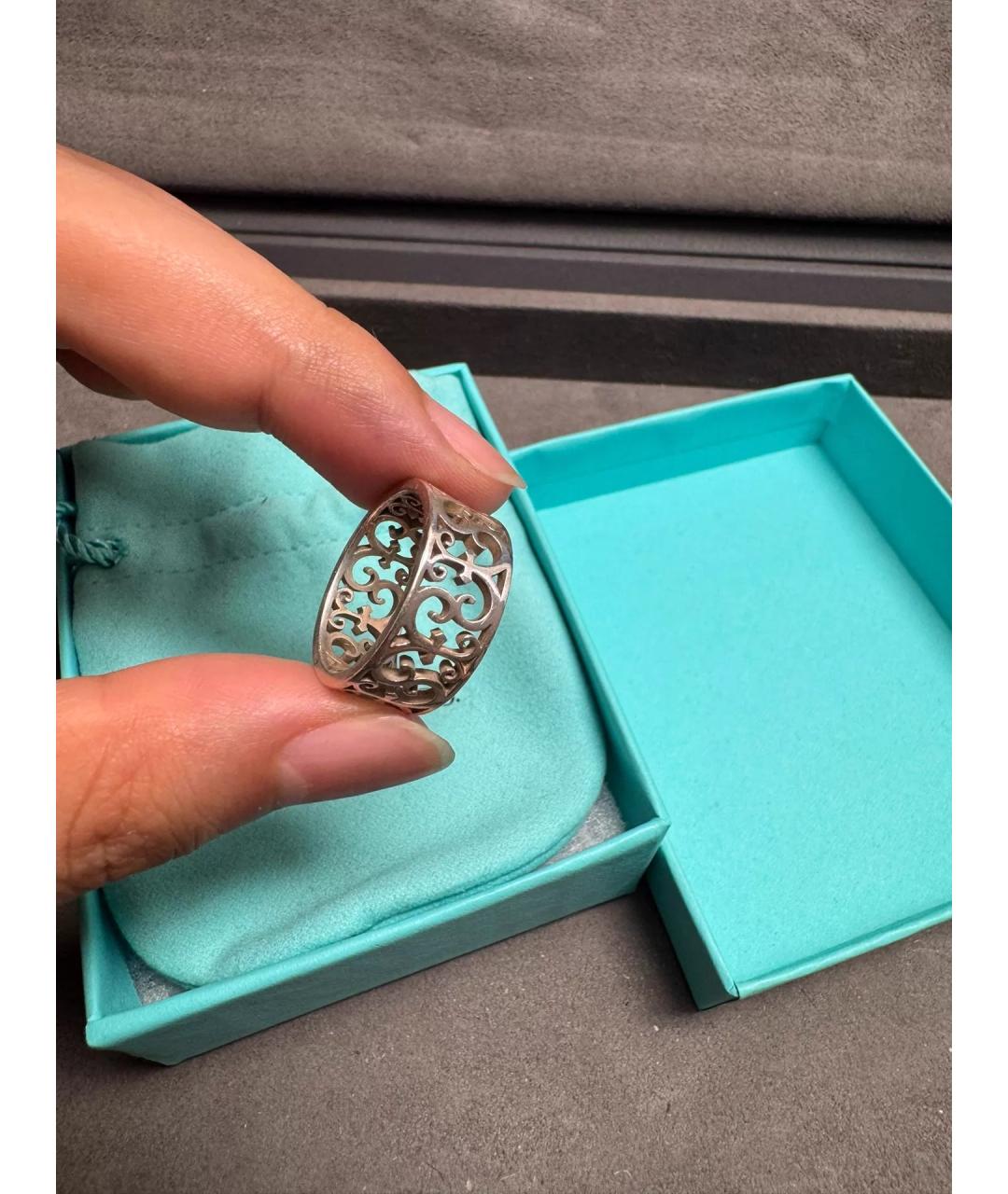 TIFFANY&CO Серебряное серебряное кольцо, фото 4
