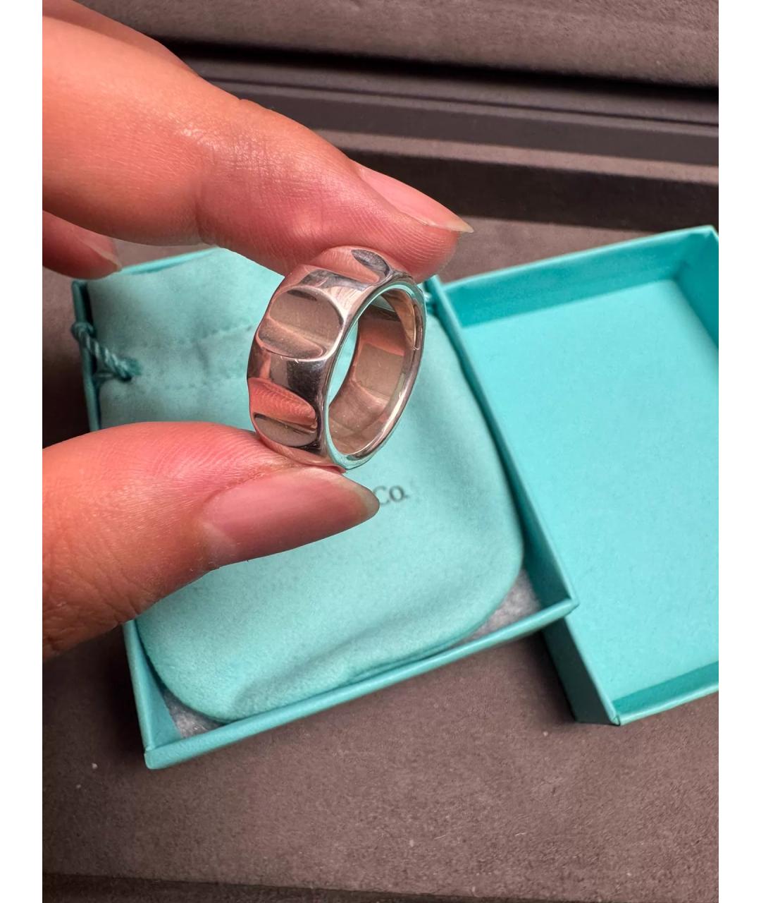 TIFFANY&CO Серебряное серебряное кольцо, фото 5