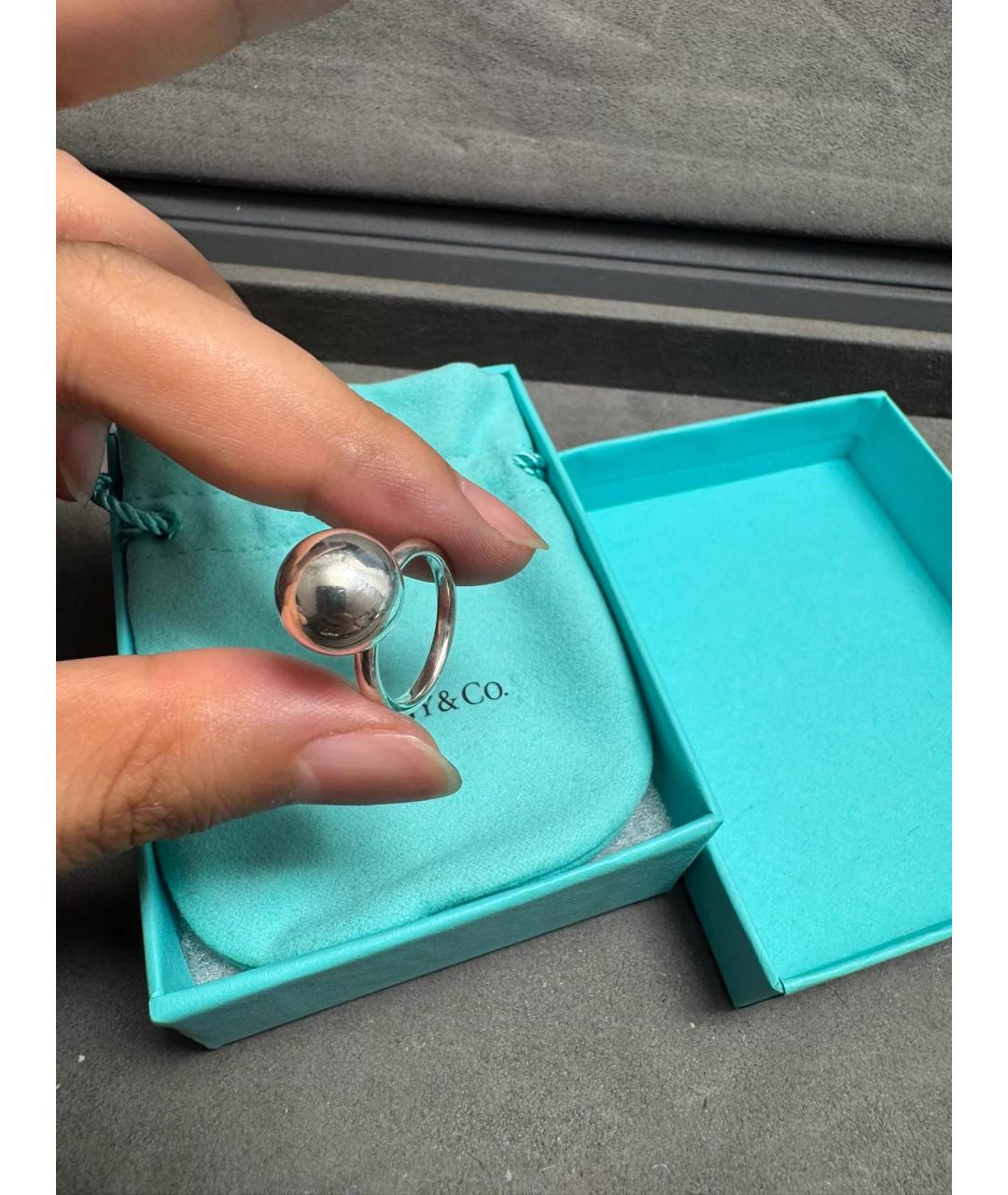 TIFFANY&CO Серебряное серебряное кольцо, фото 3
