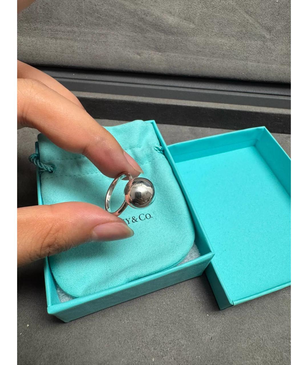 TIFFANY&CO Серебряное серебряное кольцо, фото 2