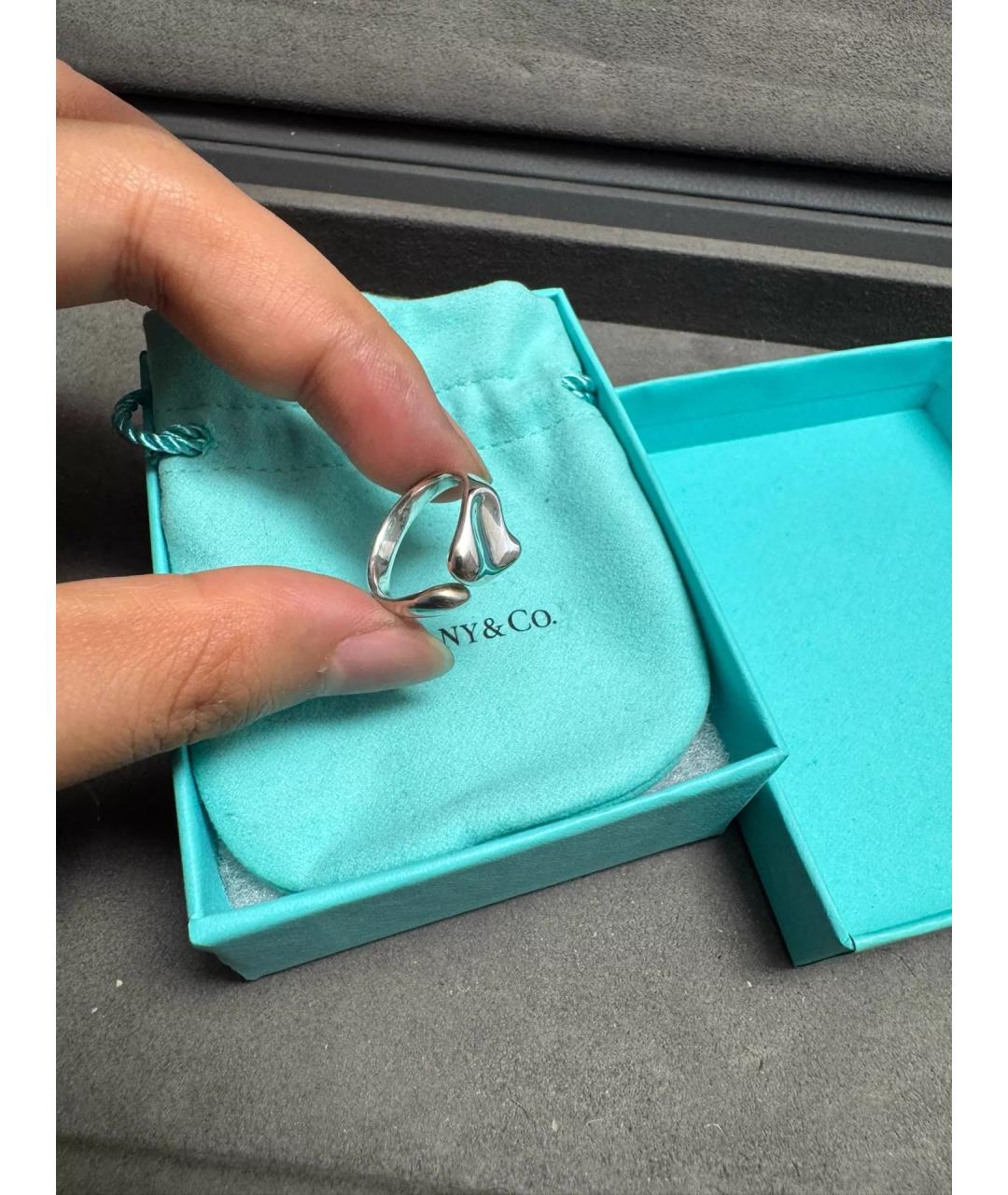 TIFFANY&CO Серебряное серебряное кольцо, фото 2