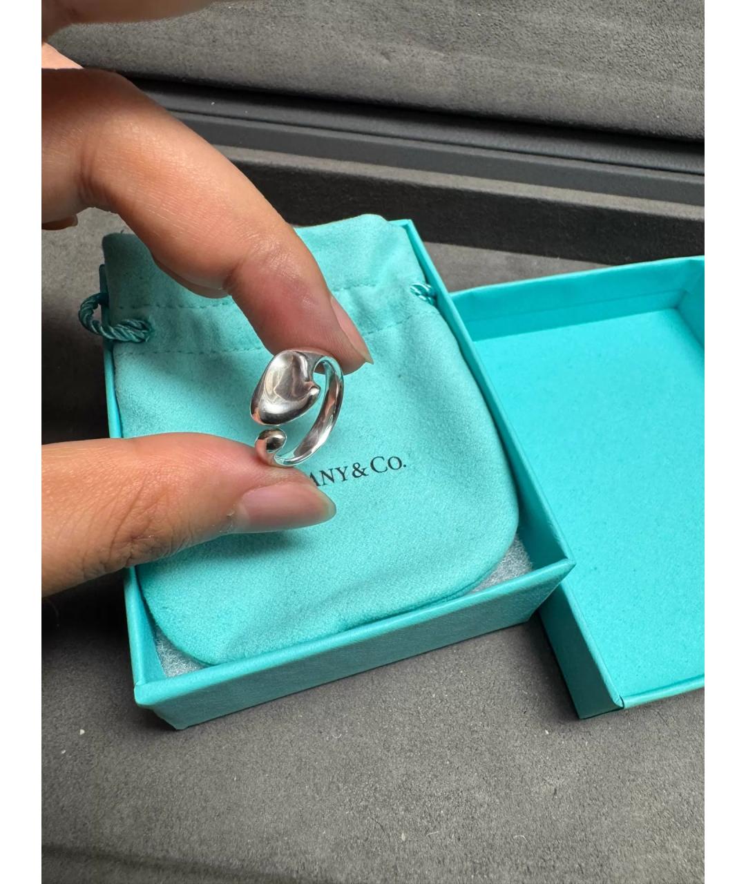 TIFFANY&CO Серебряное серебряное кольцо, фото 3