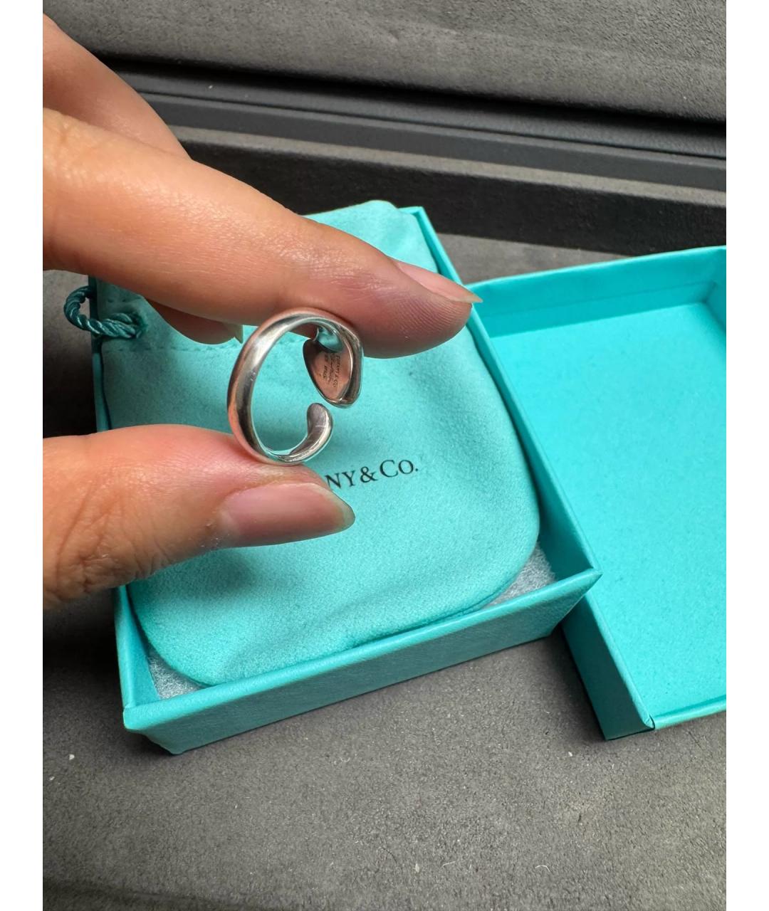 TIFFANY&CO Серебряное серебряное кольцо, фото 5
